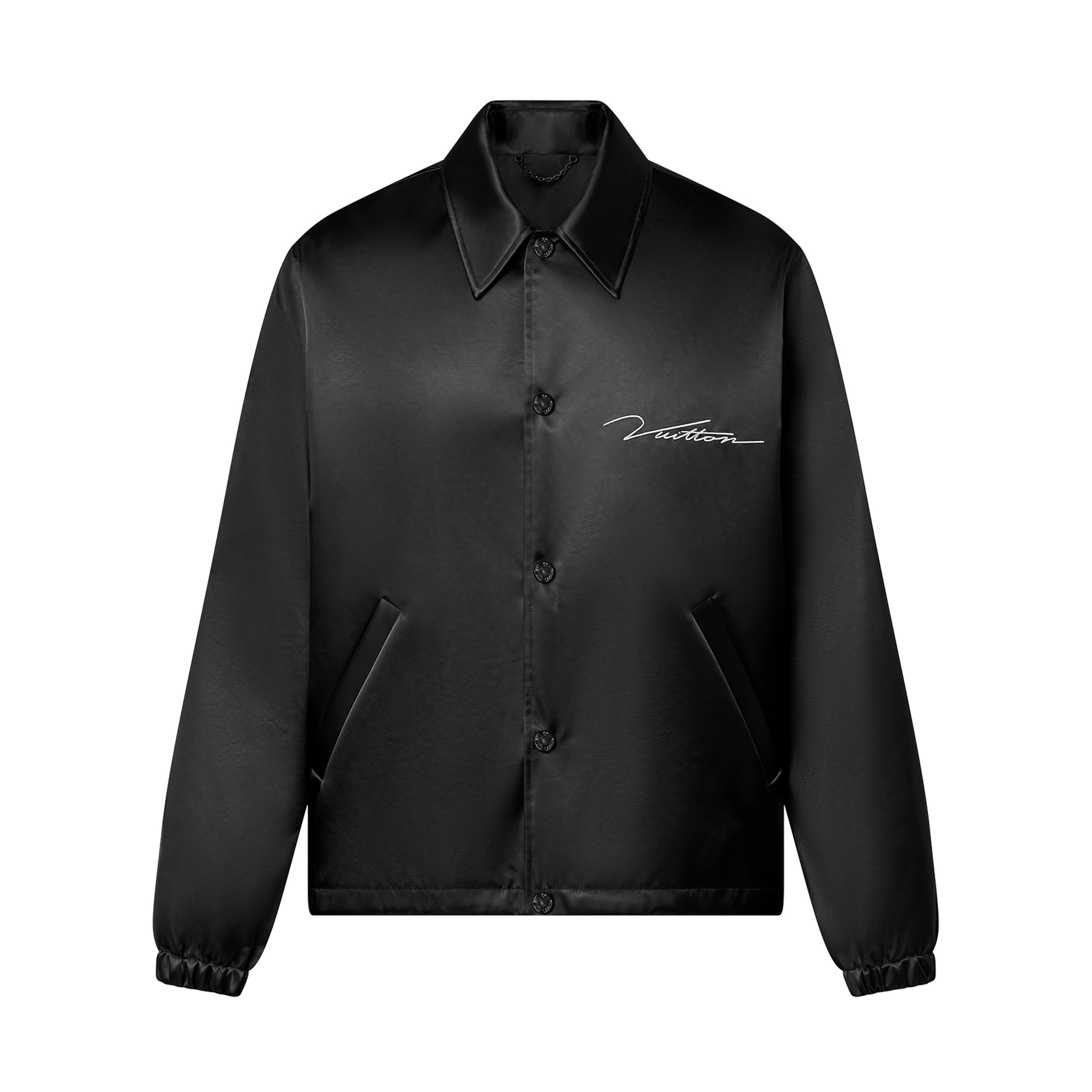 Louis Vuitton Coach Jacket Men's Button Lapel #nigo96341