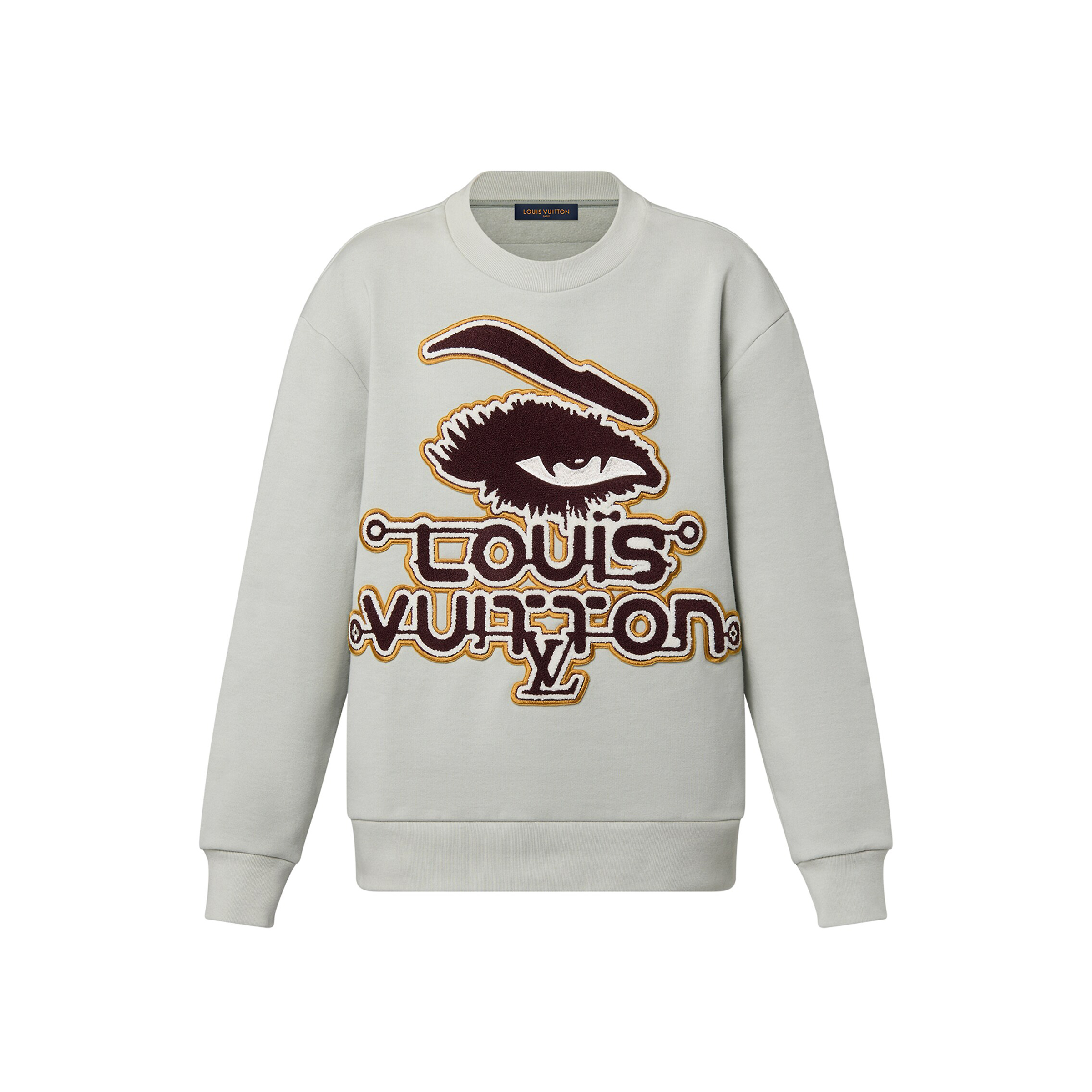 Louis Vuitton NIGO Cotton Long Sleeved Printed Sweater #nigo96178