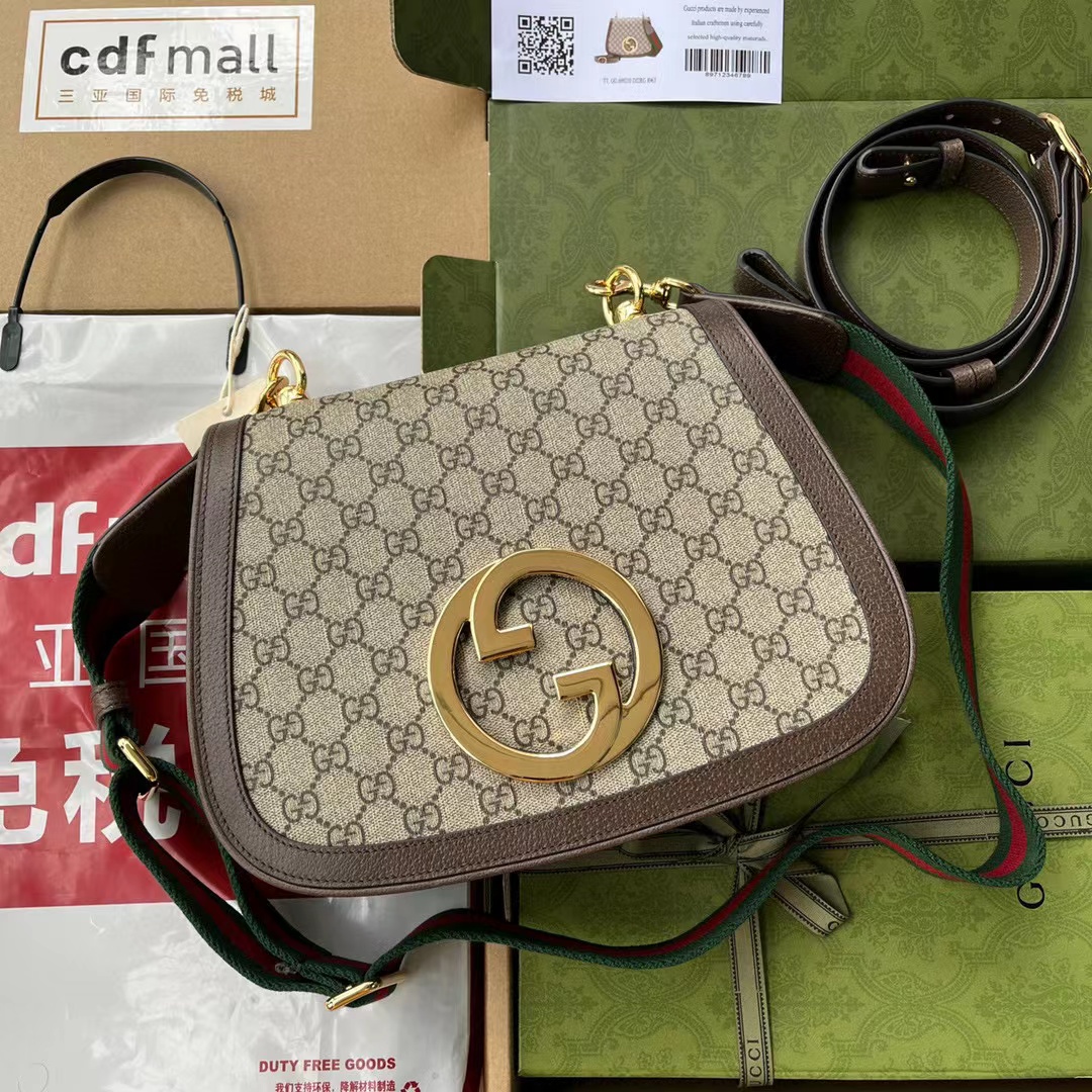 Gucci Presbyopic Canvas Shoulder Bag Bags #nigo54535
