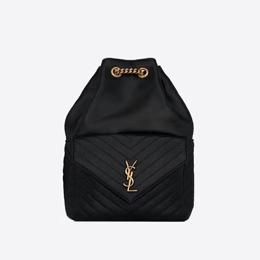 SAINT LAURENT Leather Bucket Backpack Bags #nigo52415