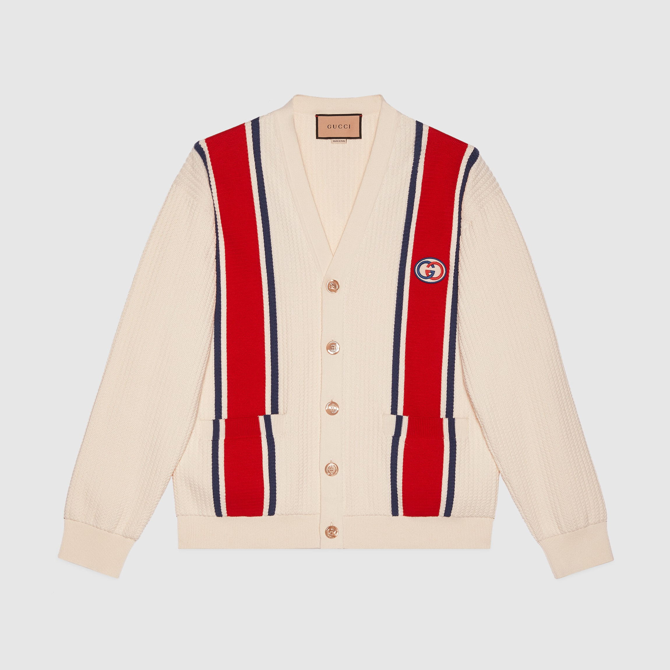 Gucci Men's Knit Cardigan Shirt #nigo96182