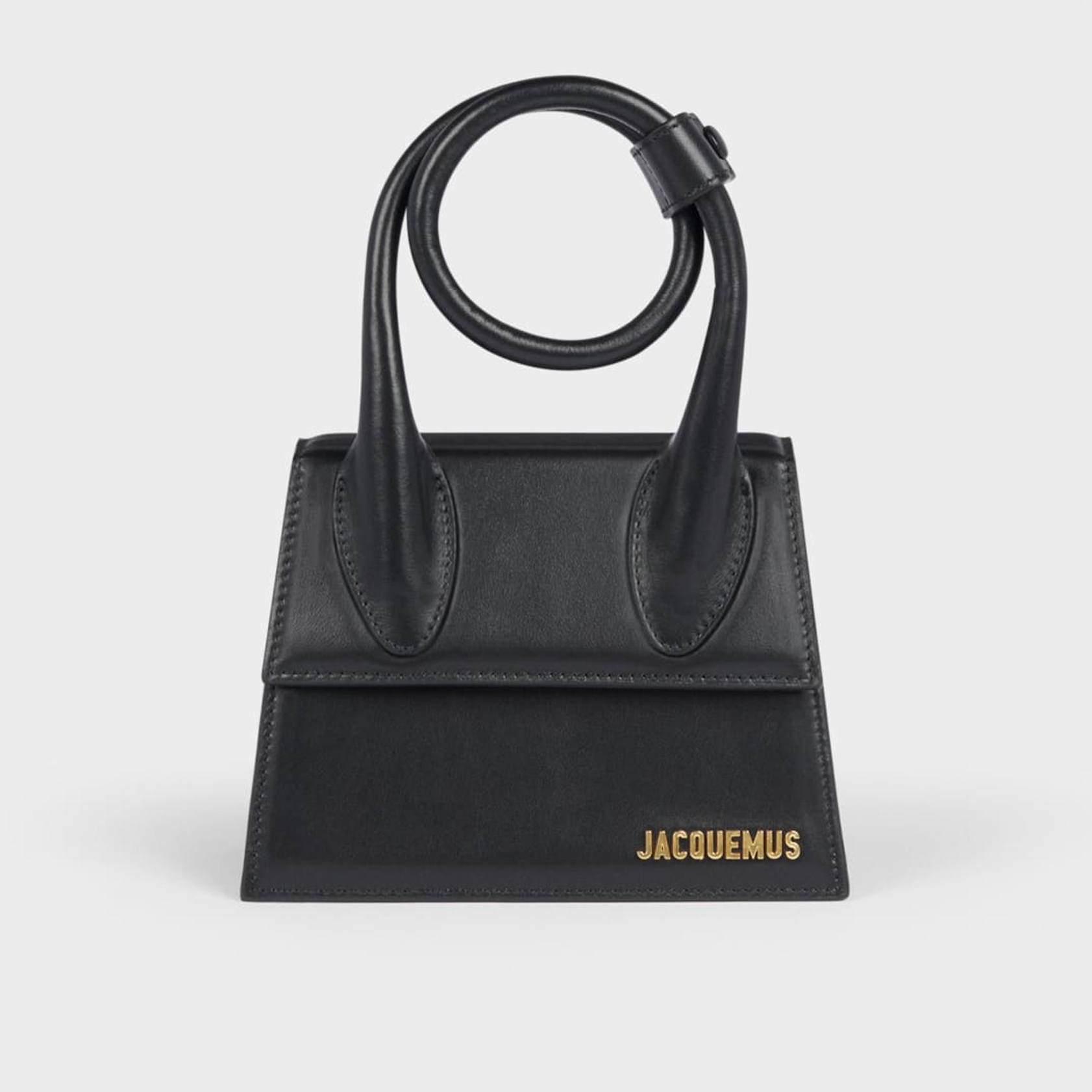 Jacquemus Leather Rigid Glossy Bag MINI Tote Bags #nigo53264