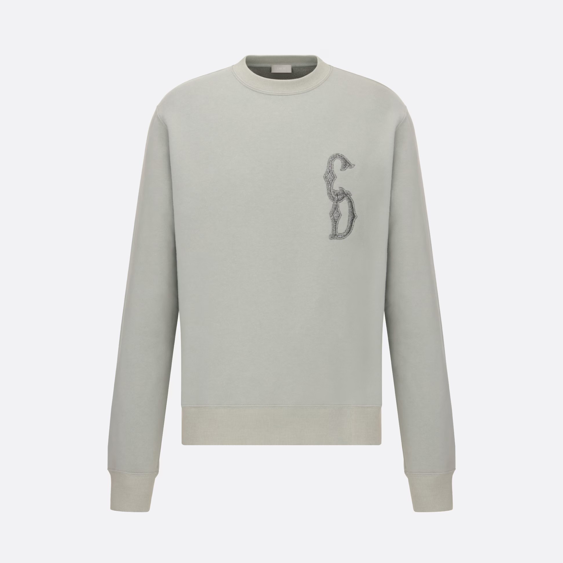 Dior CD Interlaced Regular-Fit Sweatshirt Crew Neck Pullover Sweater #nigo96328