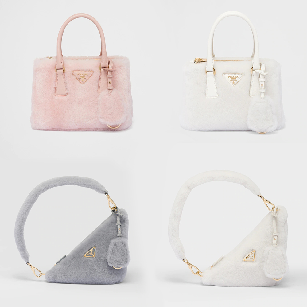 Prada Plush Shoulder Handbag Bags #nigo56459