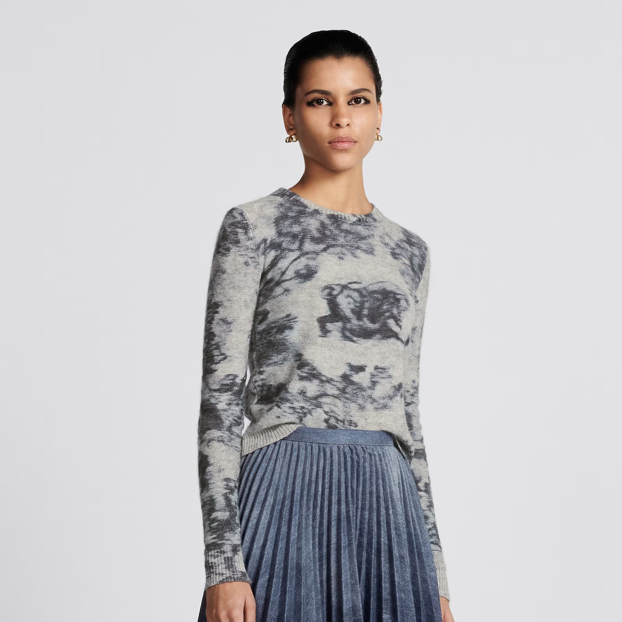 Dior Toile de Jouy Sauvage Chiné Knitwear #nigo6517