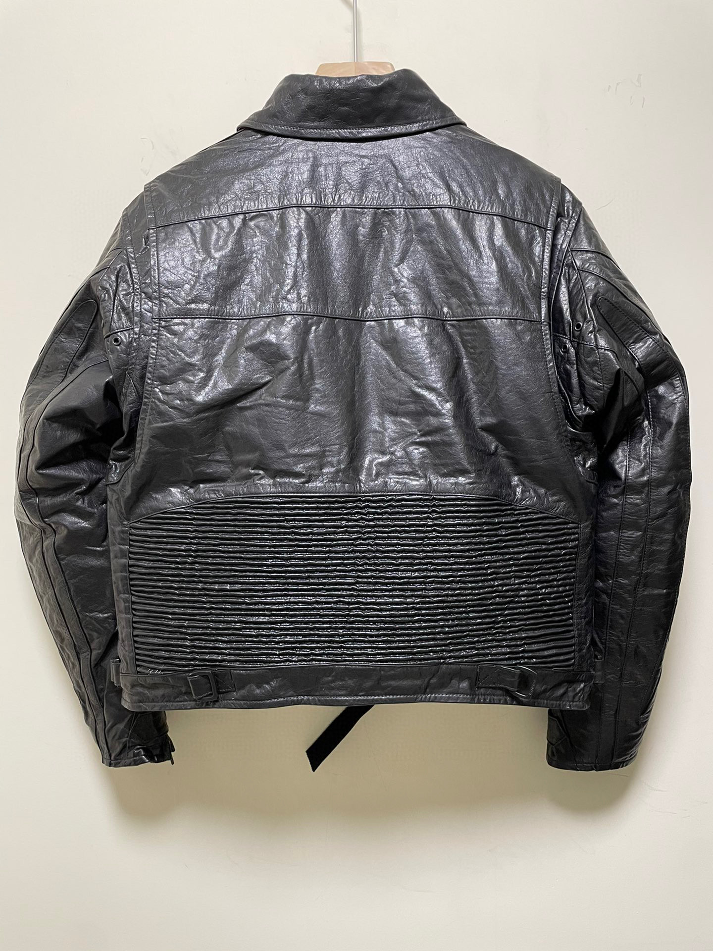Balenciaga NIGO Men First Layer Sheepskin Leather Jacket #nigo858