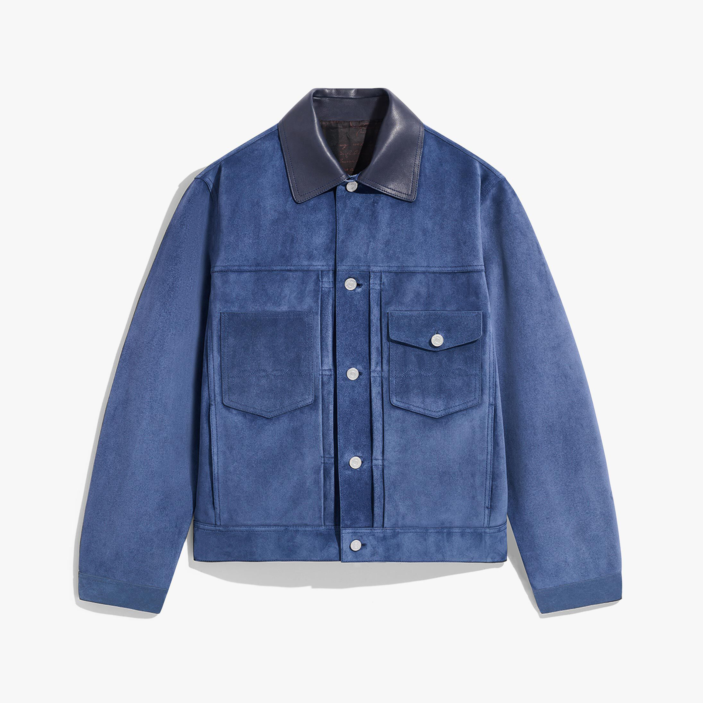 Berluti Suede Denim Jacket #nigo6519