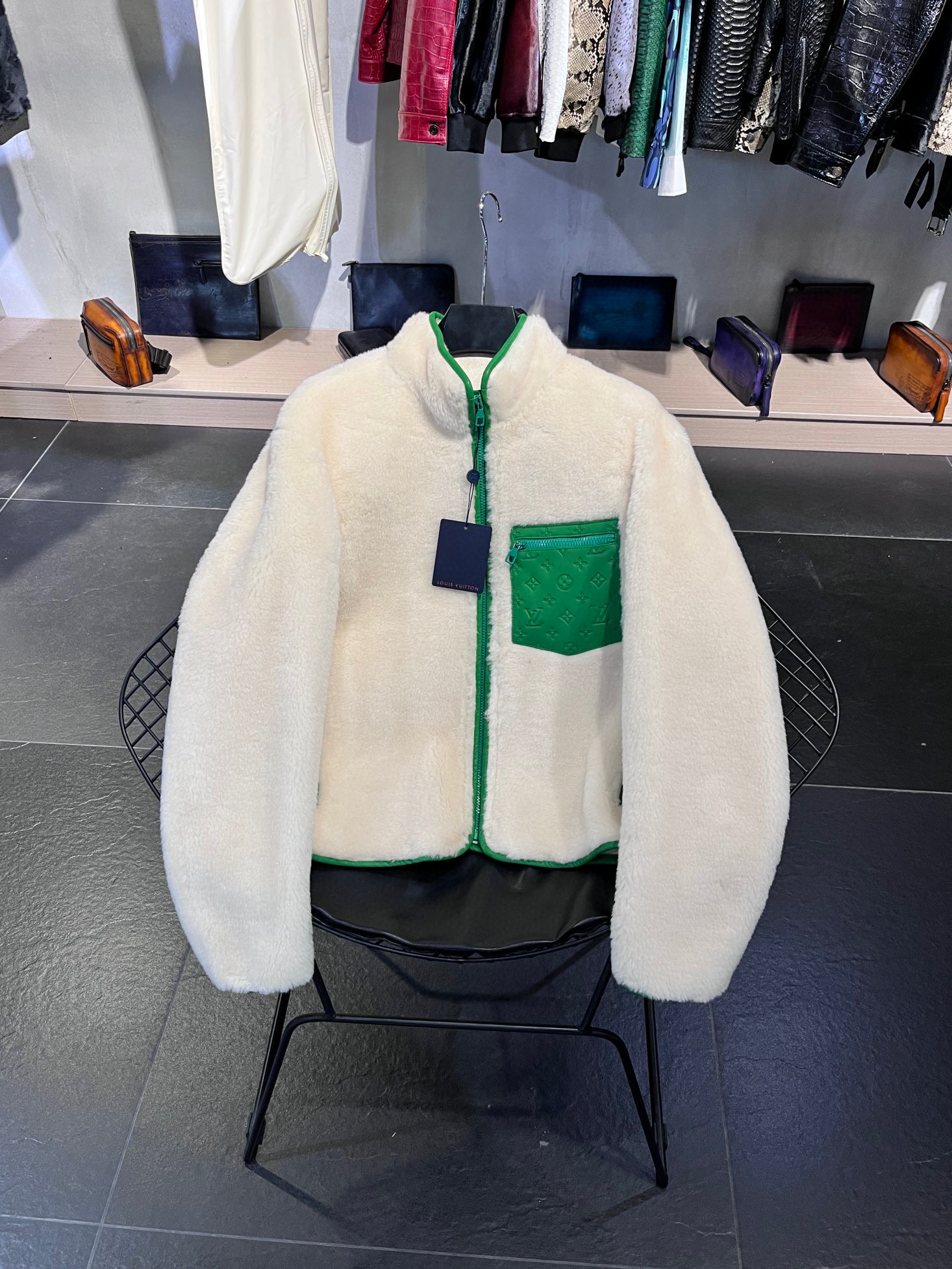 Louis Vuitton Fur Jacket #nigo55858