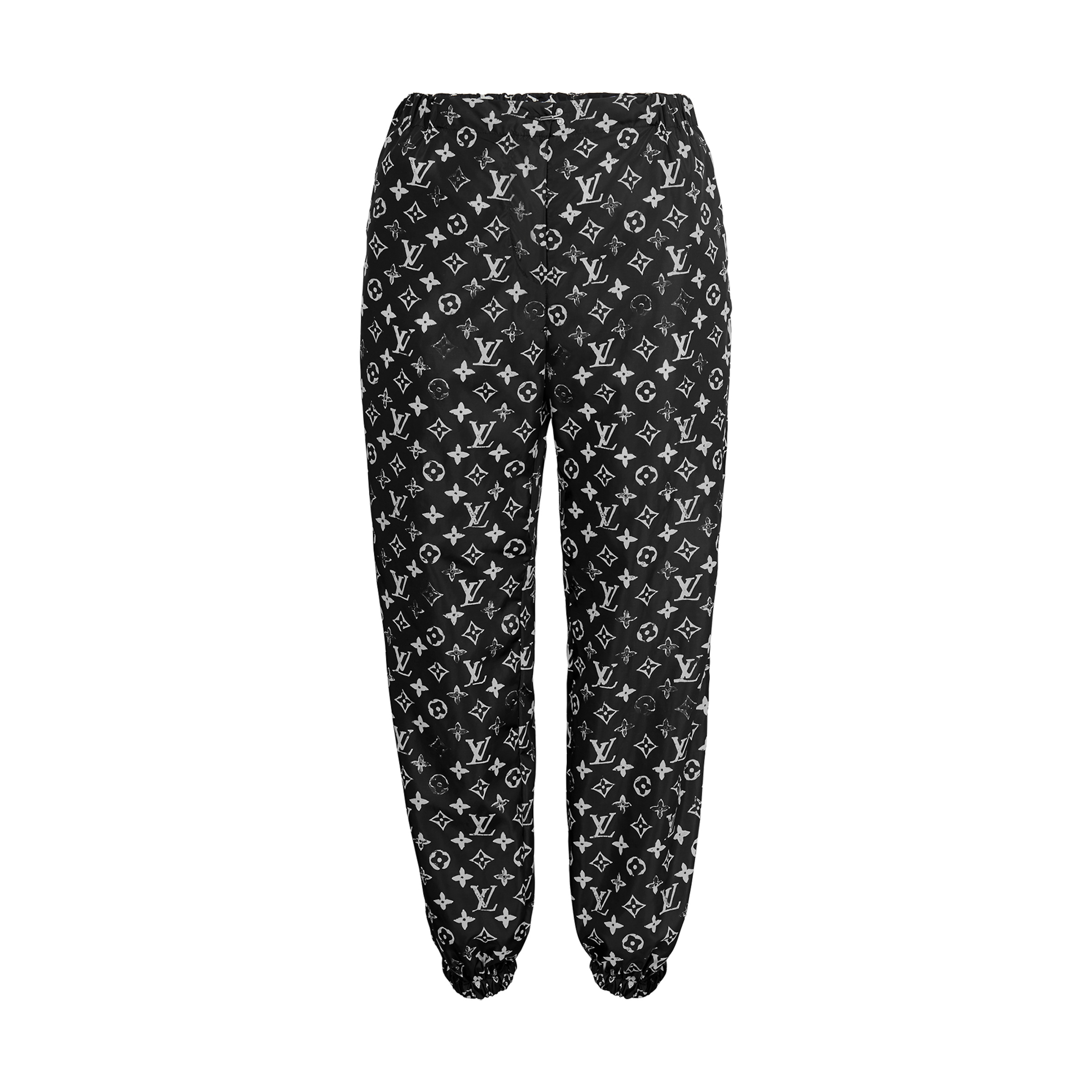 Louis Vuitton Stencil-effect Monogram Jogging Pants Printed #nigo96358