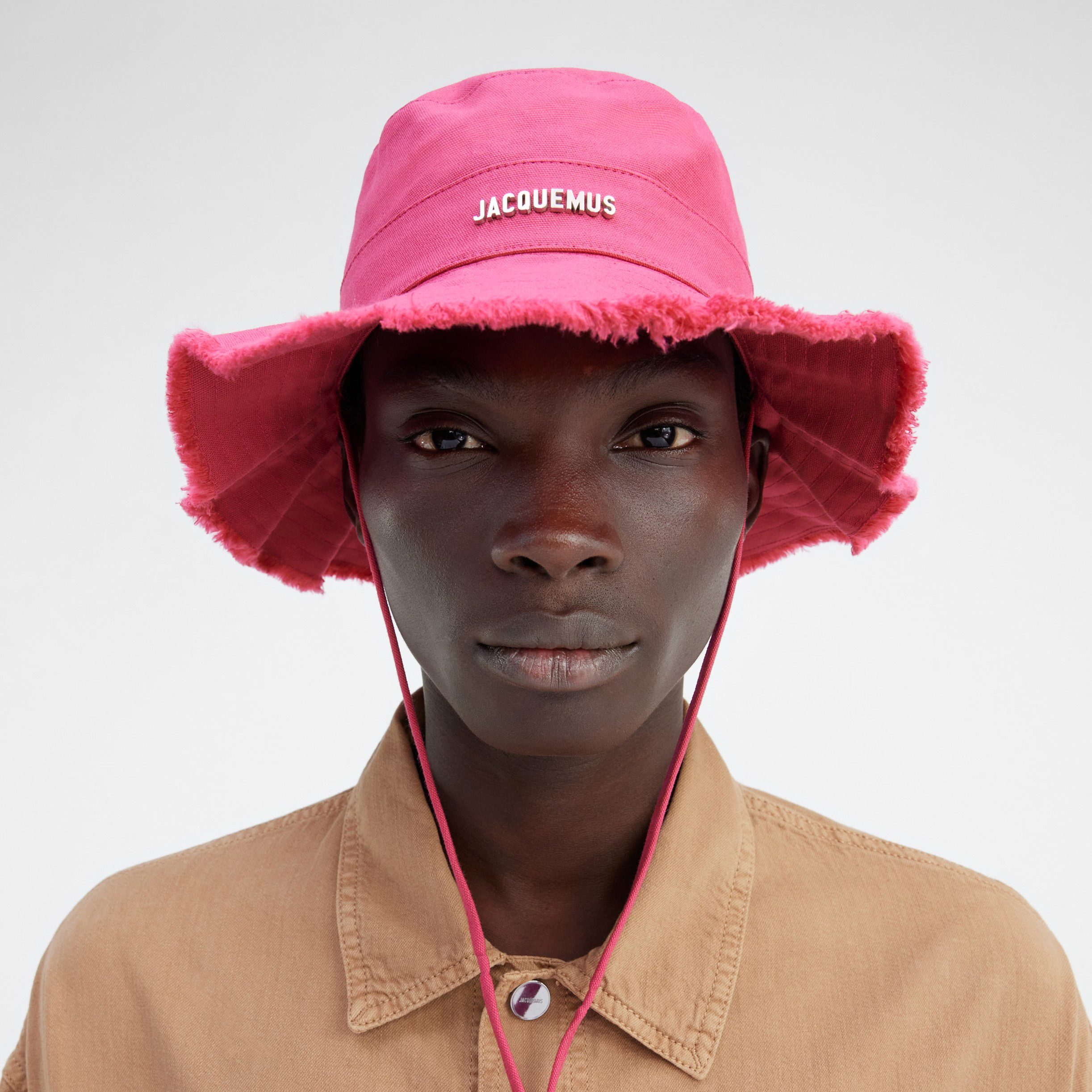 Jacquemus Cowboy Raw Edge Slingback Sun Hat Fisherman's Hat #nigo96378