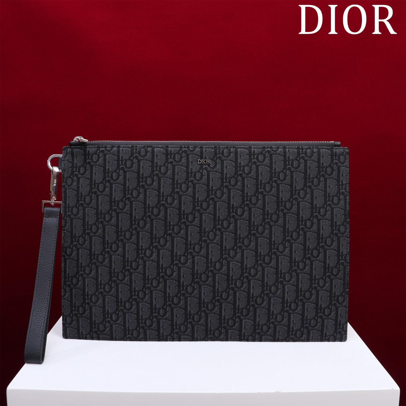 Dior A4 Business Leather Printed Hand Bag #nigo21761