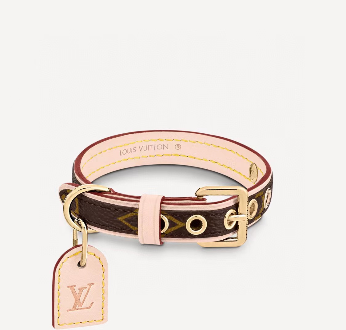 Louis Vuitton Leather Cat and Dog Leash #nigo56633