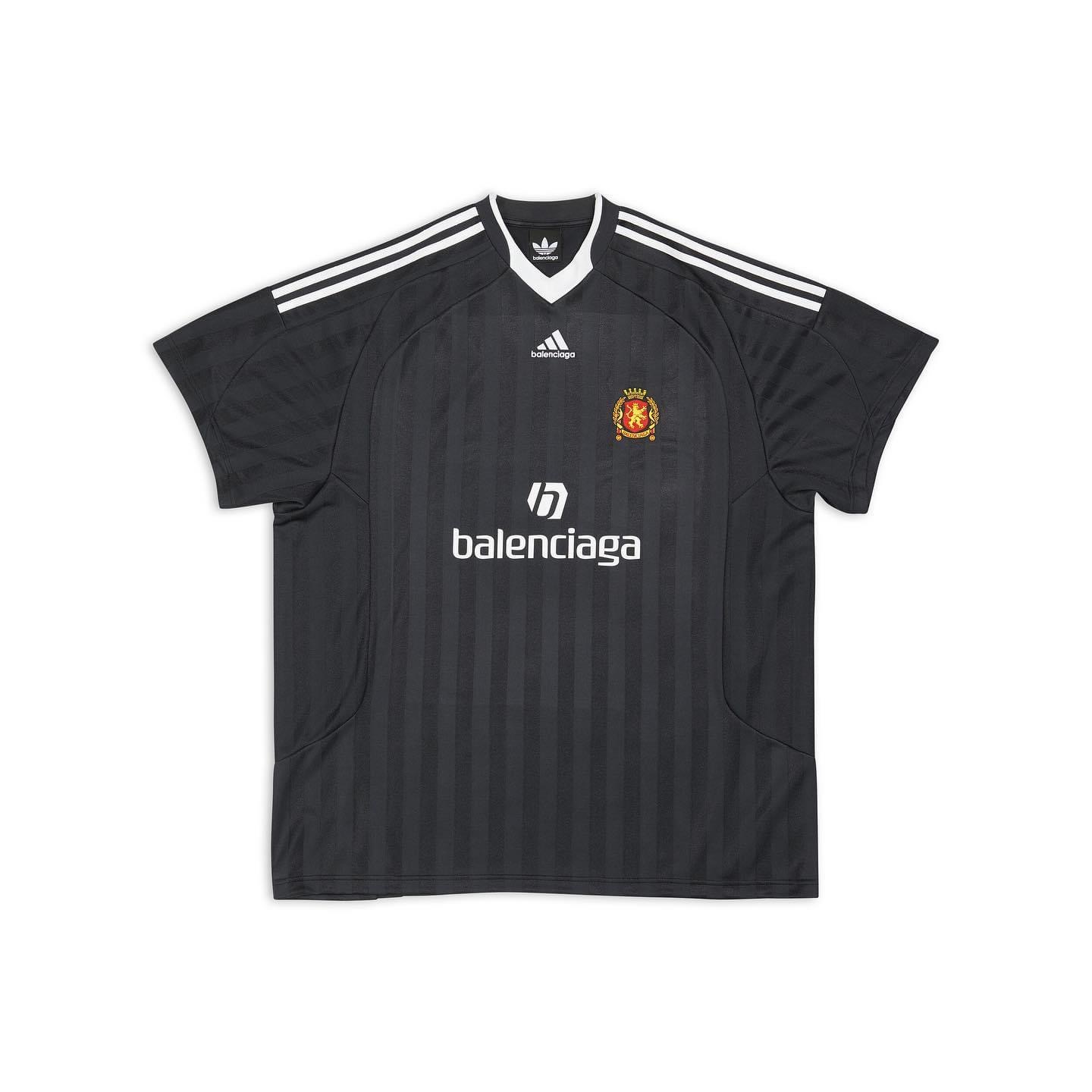 Balenciaga Striped Co-Branded Jersey Short Sleeve T-Shirt #nigo94242