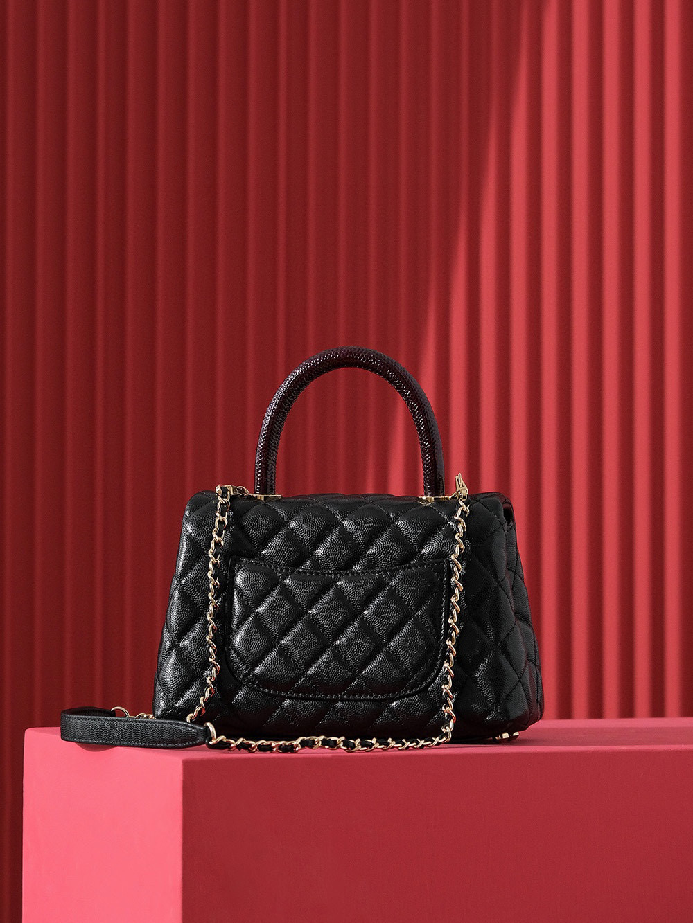 Chanel Coco Handle Bag #nigo21488