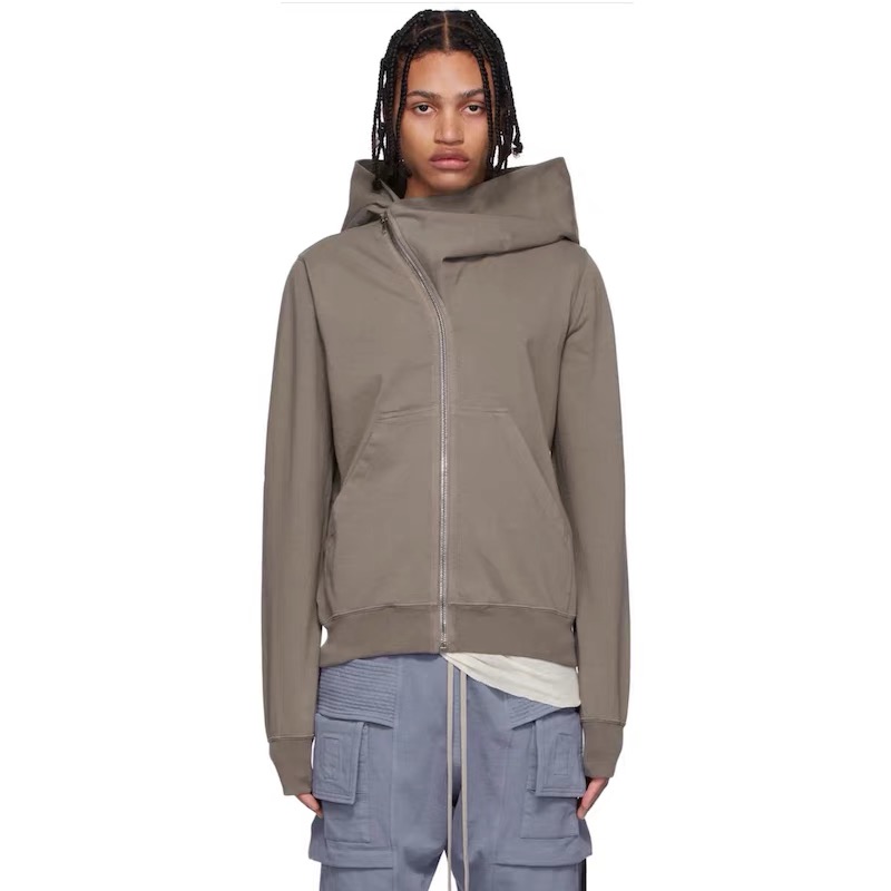 Rick Owens Irregular Zipper Jacket Coat Ngvp #nigo6553
