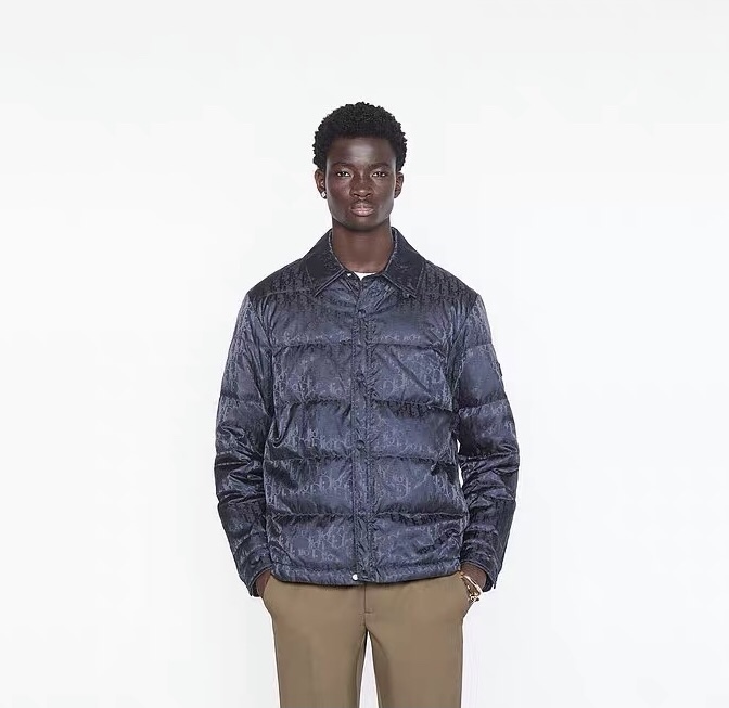 Dior Button Up Shirt Puffer Down Jacket #nigo56289