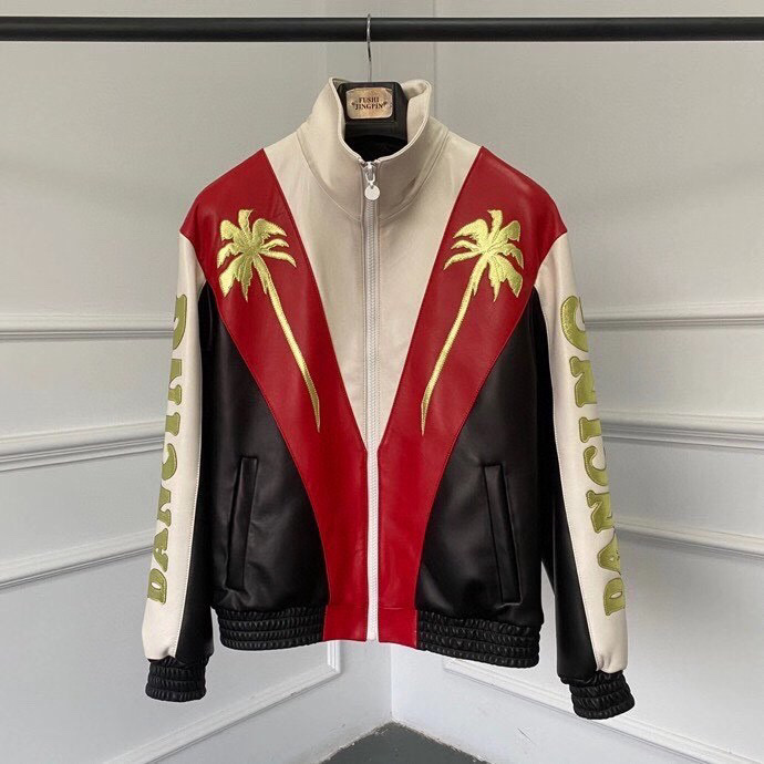 DANCING Leather Jacket Coat #nigo32325