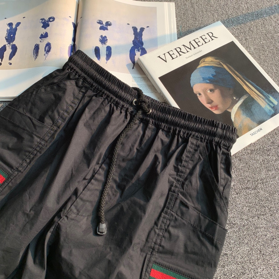 Gucci Label Coated Cotton Shorts Pants #nigo9437