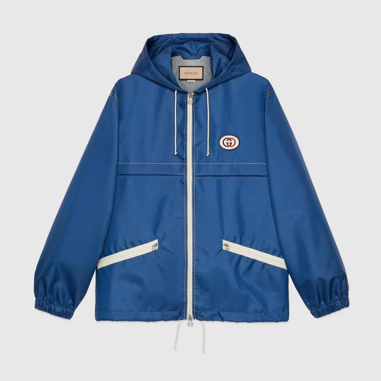 Gucci Blue Jacket Coat #nigo4129