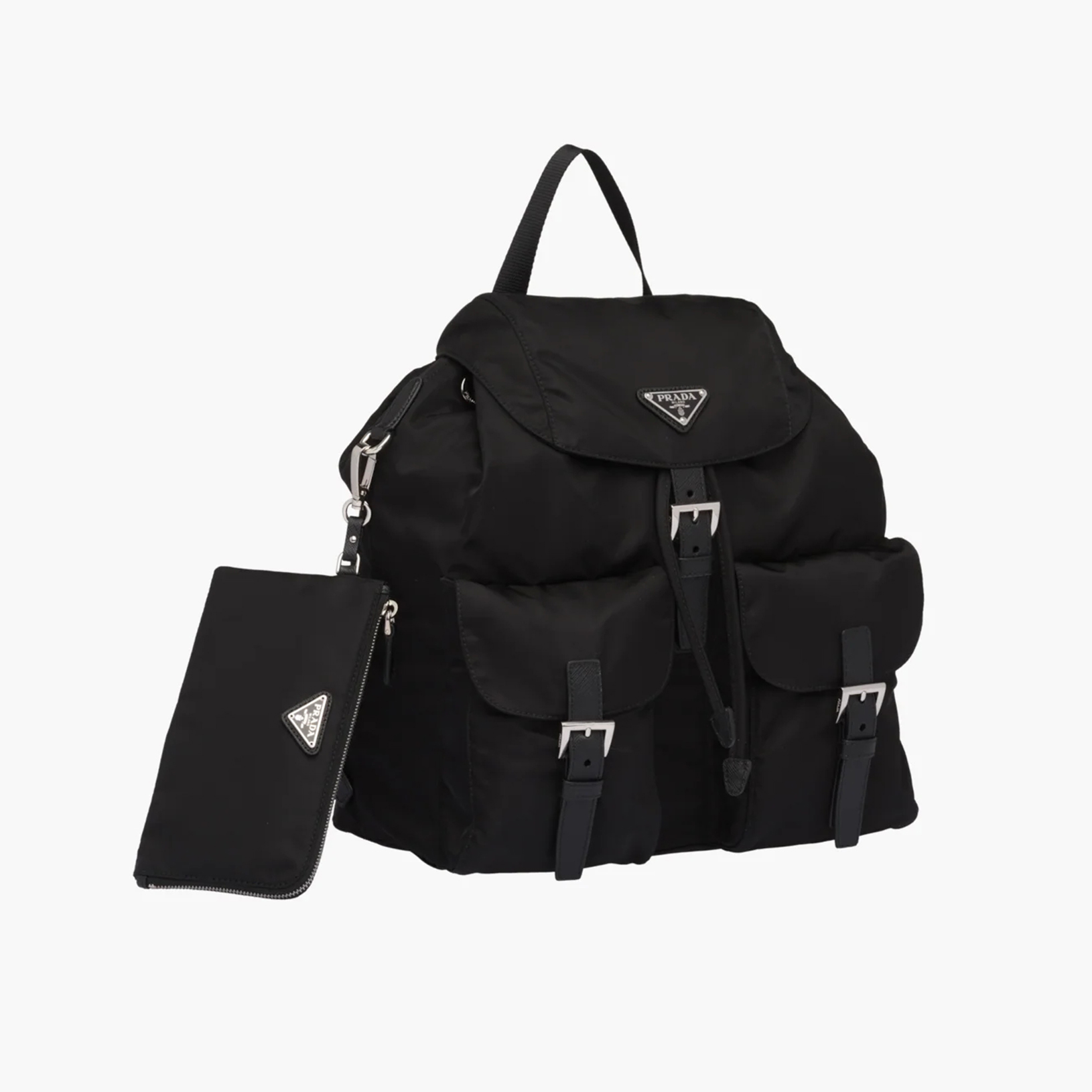 Prada Double-Shoulder Multi-Pocket Classic Bag With Detachable Zipper Bags #nigo59195