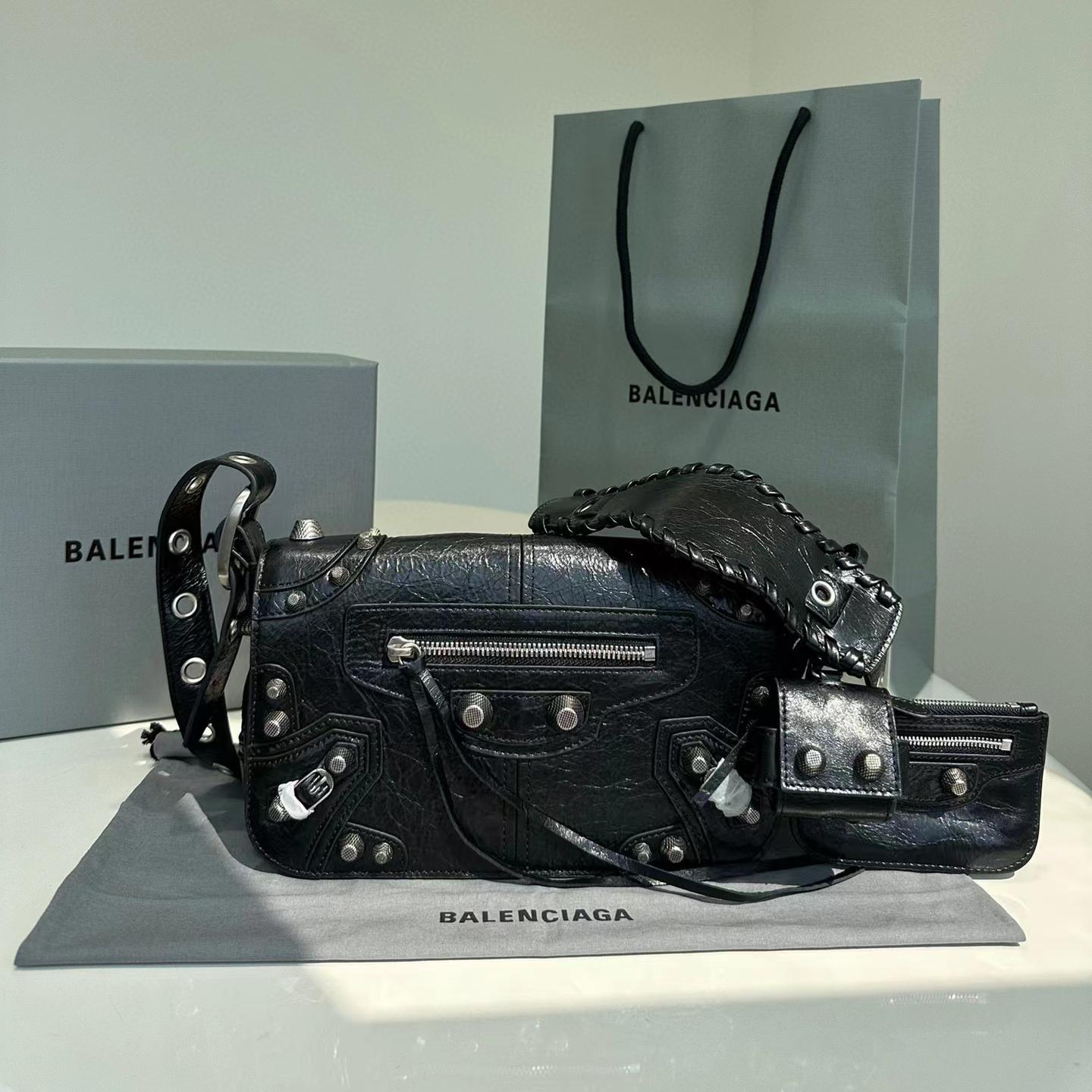 Balenciaga NIGO Long Rivet Shoulder Bag Bags #nigo5877