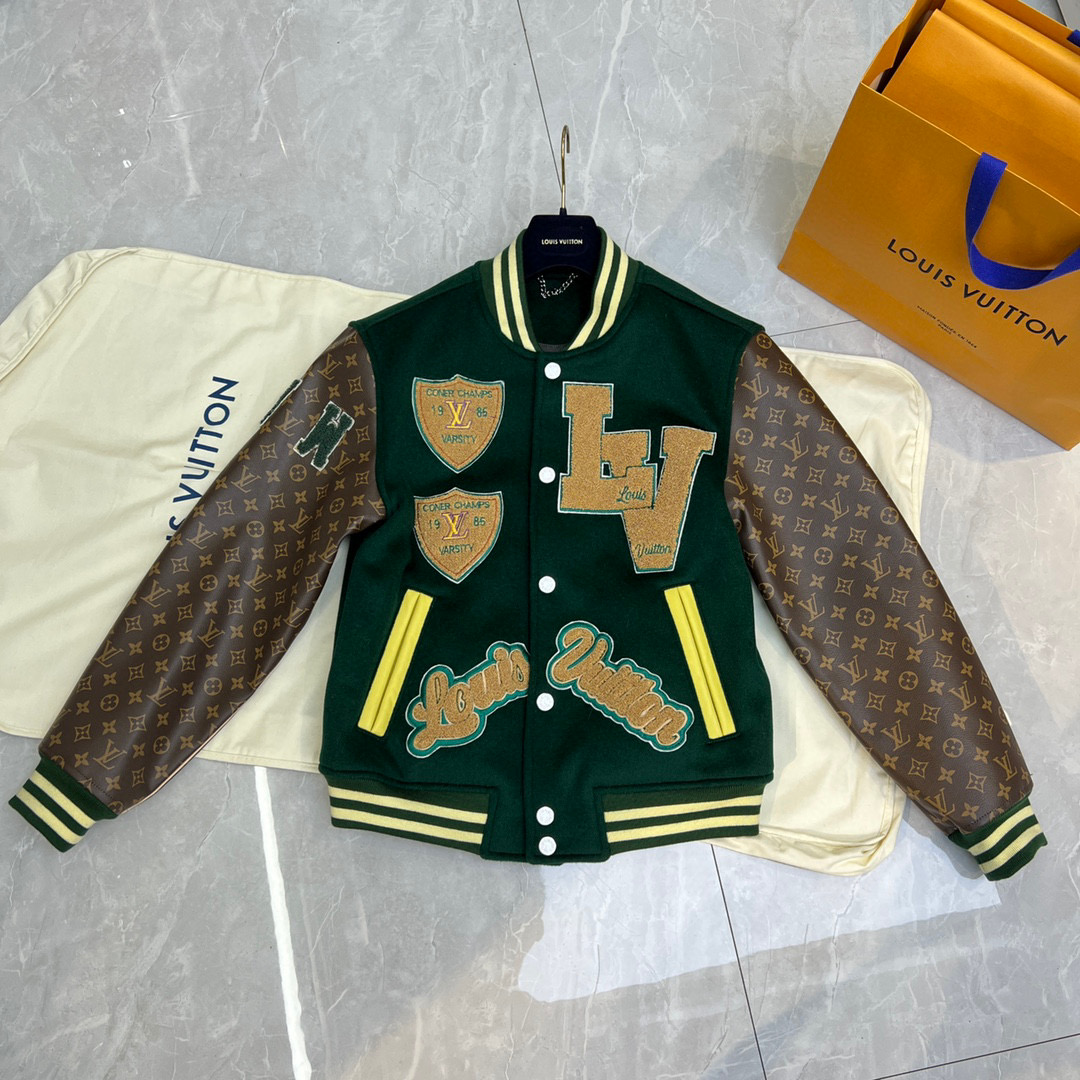 Louis Vuitton Genuine Leather Jacket #nigo35368