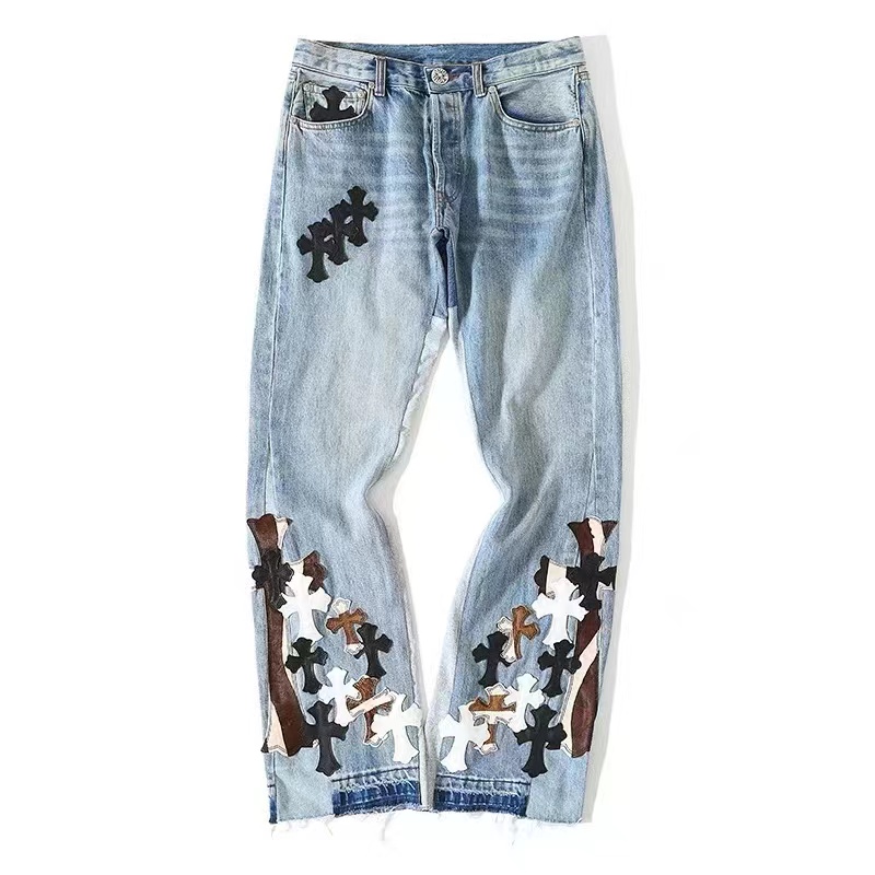 Chrome Hearts Flare Leg Denim Trousers Jeans Pants #nigo7588