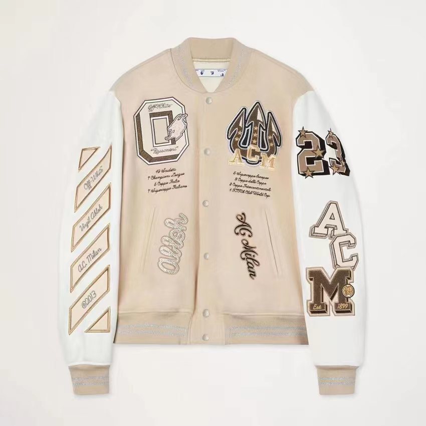 Louis Vuitton Leather And Woolen Patchwork Jacket #nigo5432