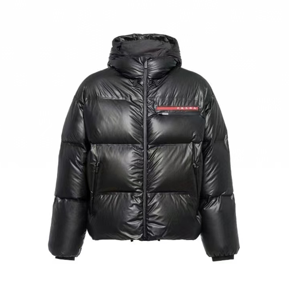 Prada Men's And Women's Winter Hooded Puffer Down Jacket #nigo56267