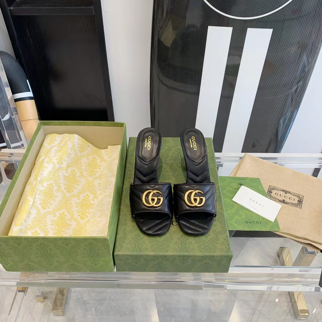 Gucci Sandals High Heel Slippers Shoes #nigo53657