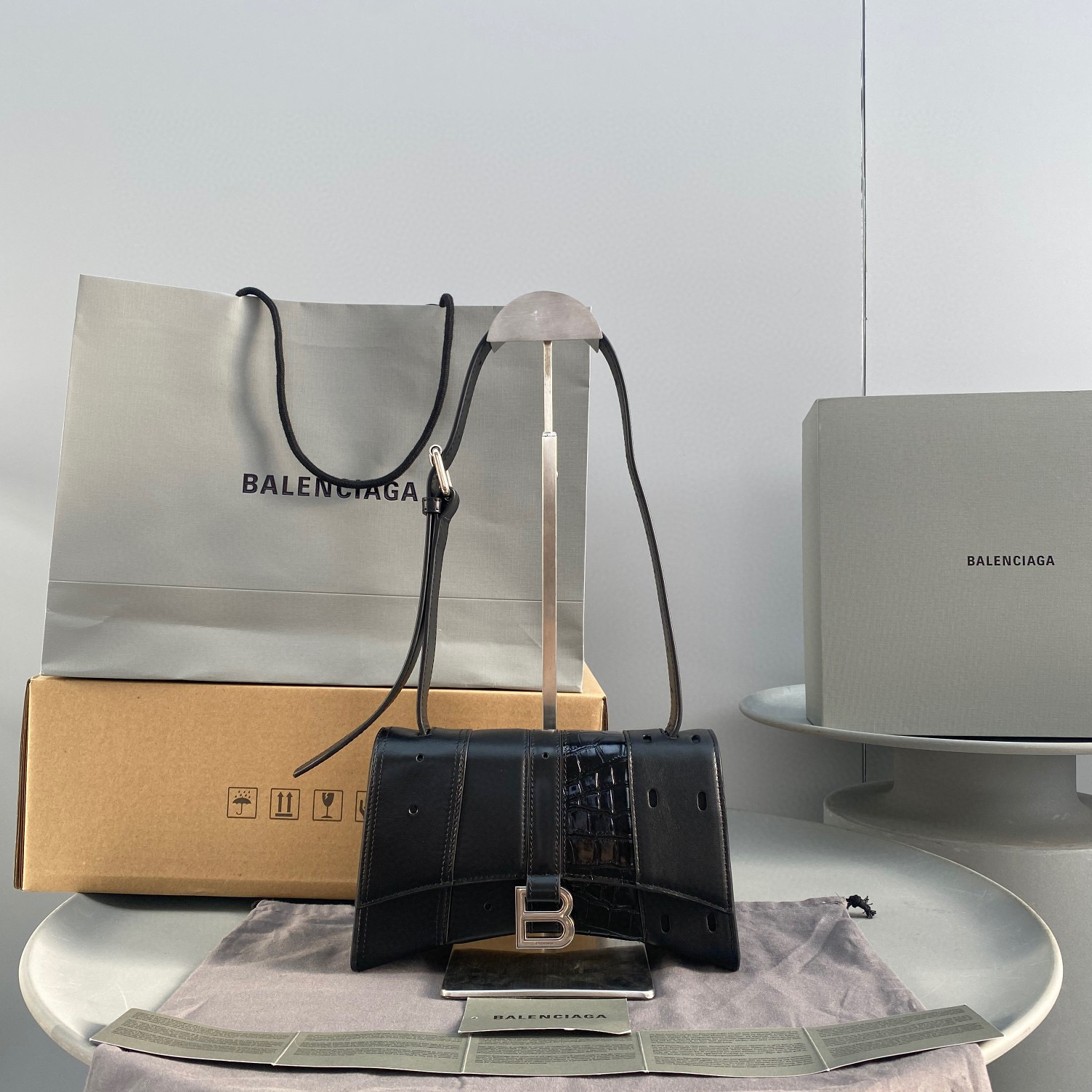 Balenciaga Shoulder Bag Backpack Hourglass Multibelt Handbag Bag Bags #nigo53863