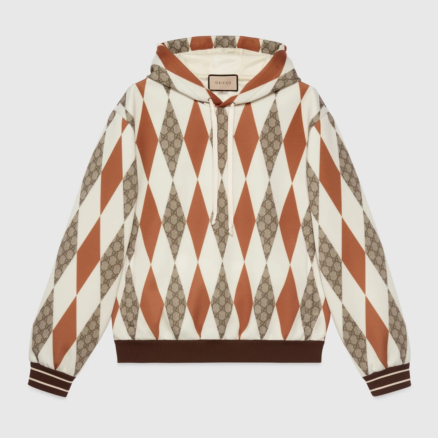 GUCCI Diamond Print Hooded Pullover Shorts Sett #nigo94187