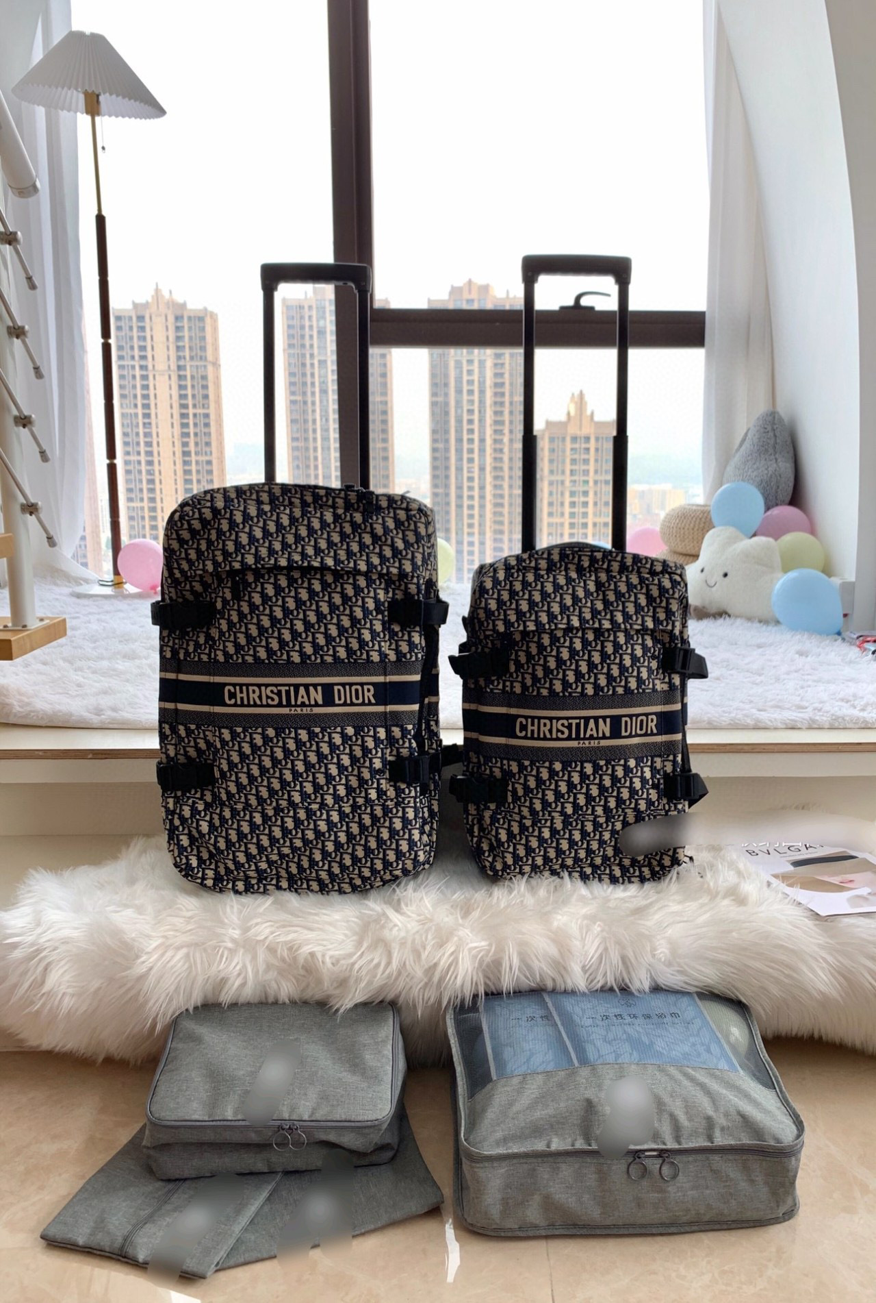 Dior Suitcase Luggage Trolley Case Bag Bags #nigo622