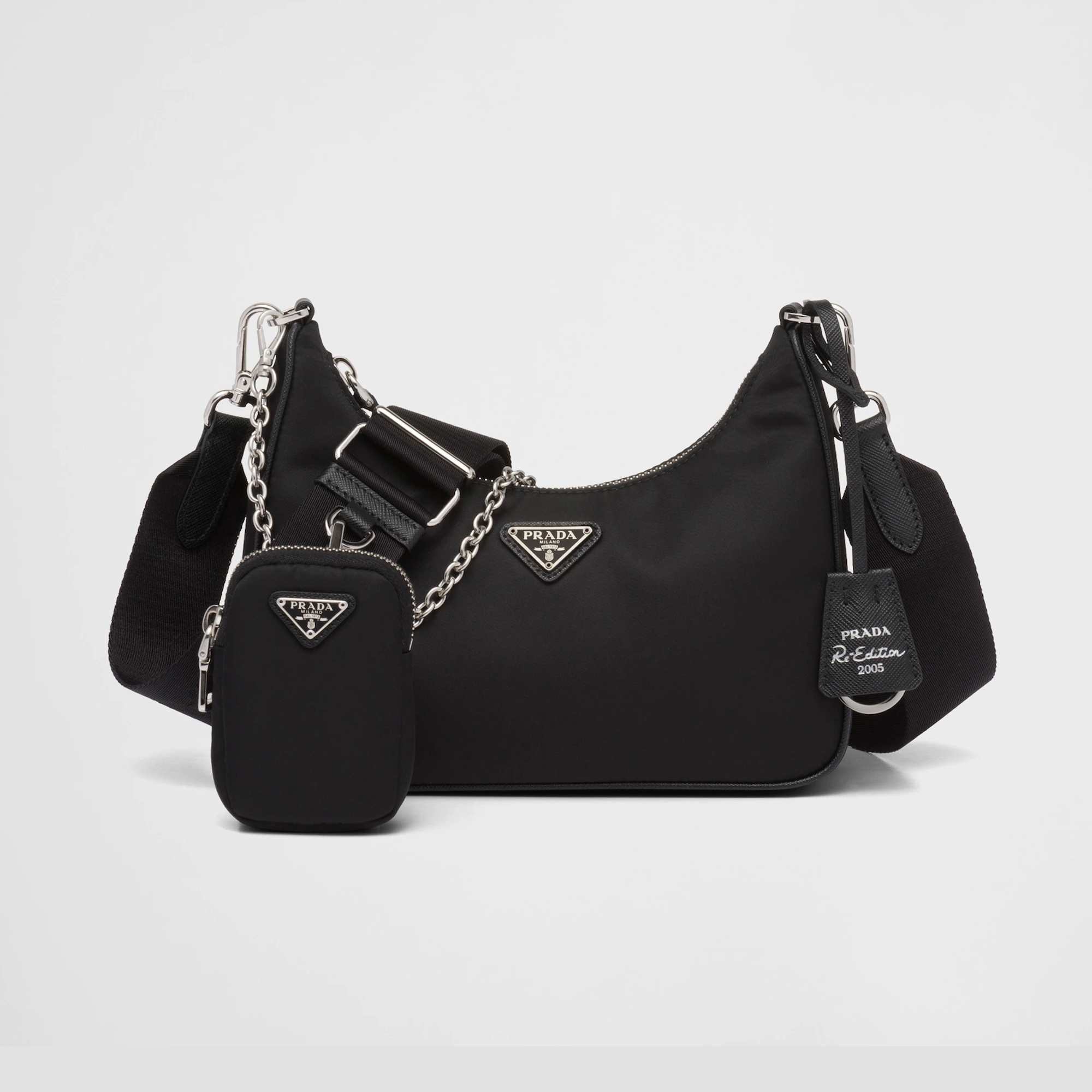 Prada Nylon Round Sequin Bag #nigo53151