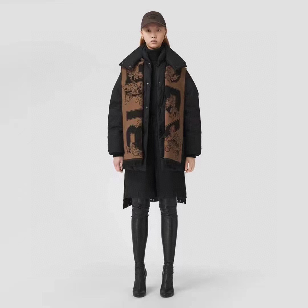 Burberry Wool Jacquard Scarf #nigo6276