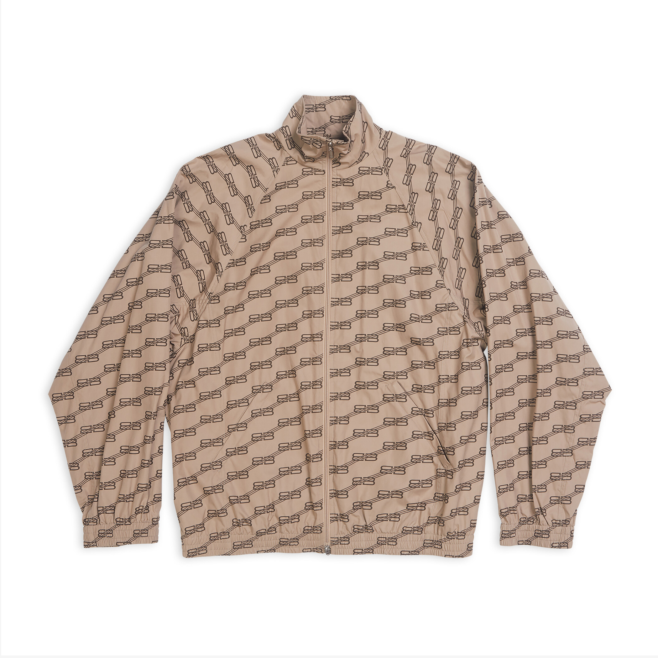 Balenciaga Allover Printed Button Down Long Sleeve Shirt #nigo2492