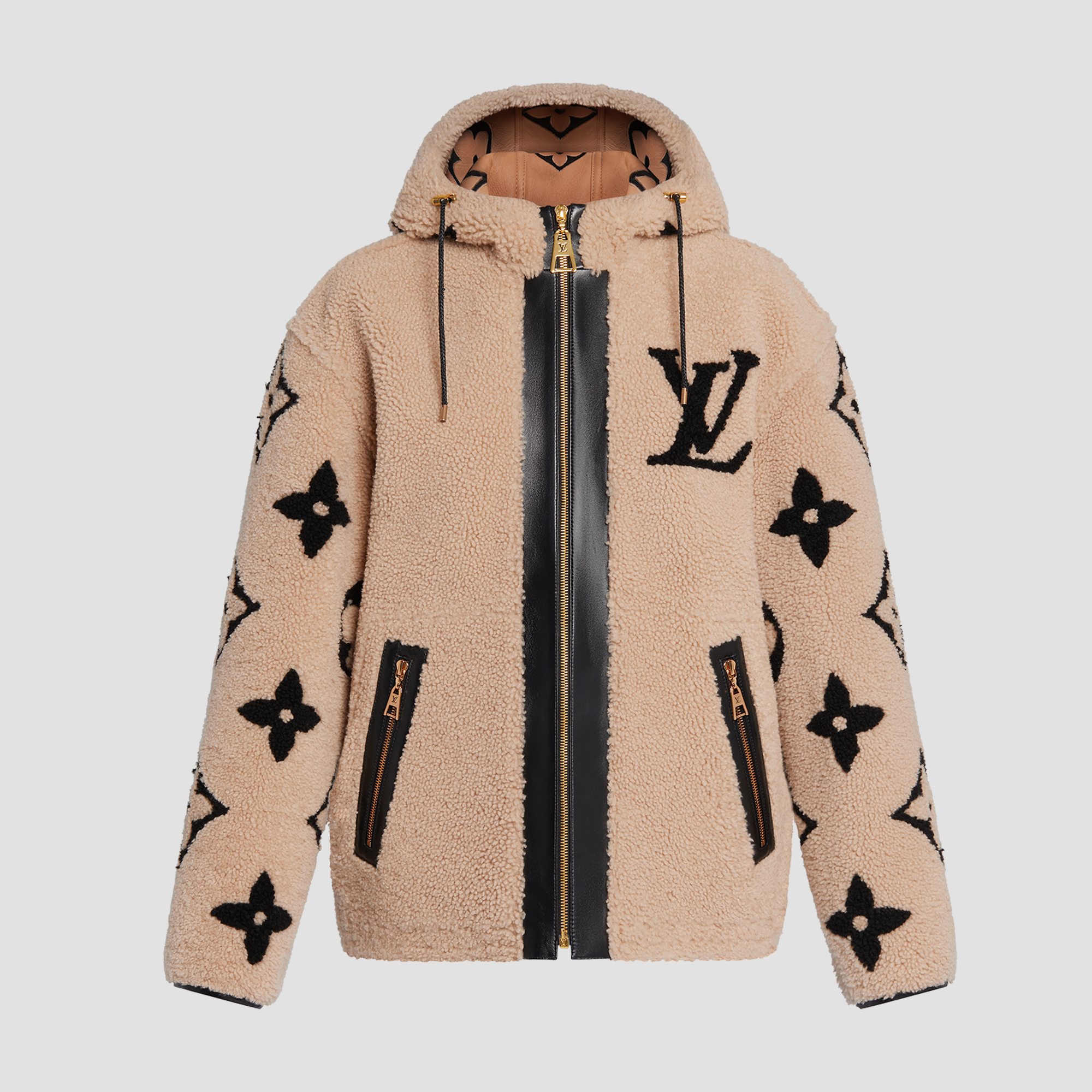 Louis Vuitton 100% Wool jacket leather coat Jacket #nigo59269