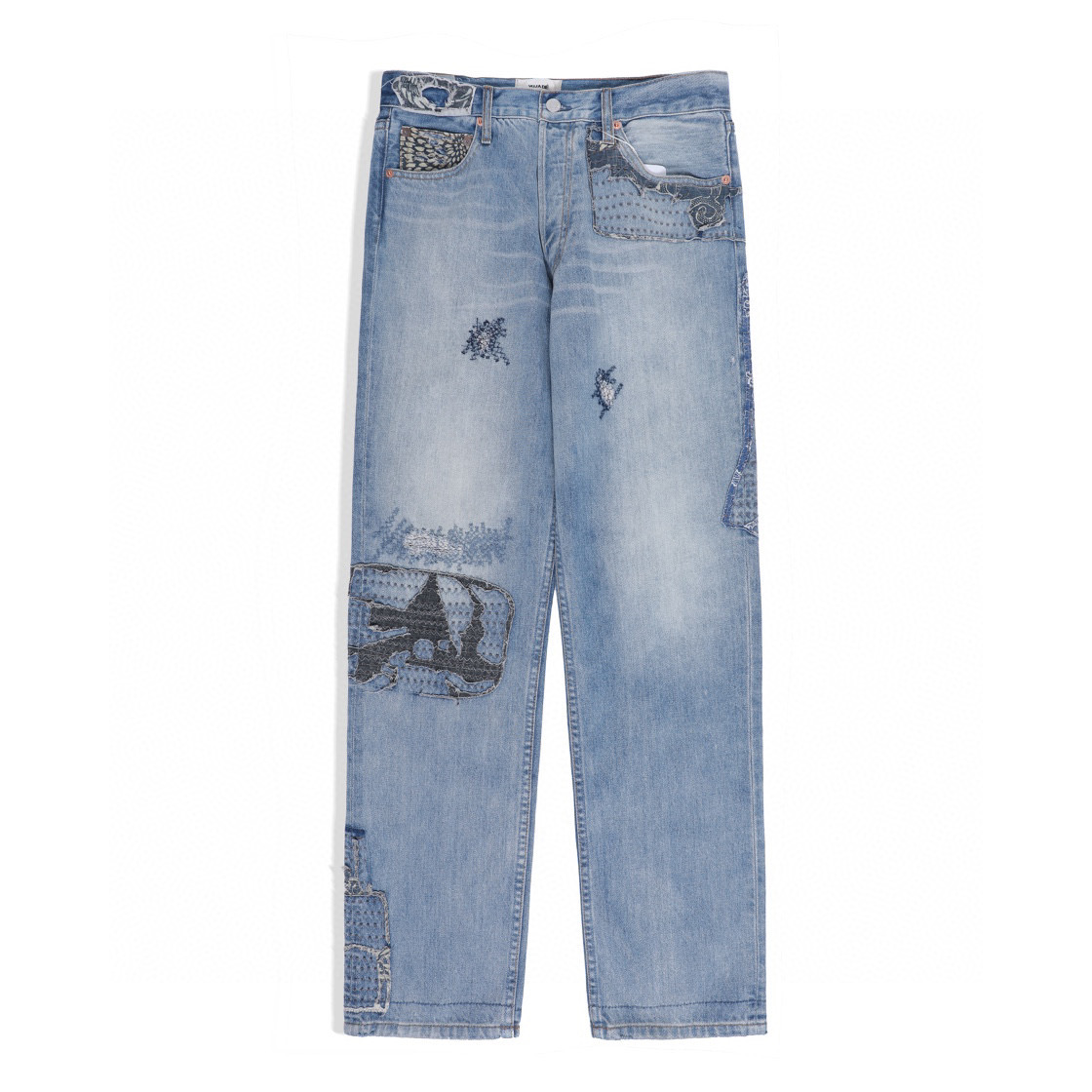 Vujade Stitched Jeans Trousers Pants #nigo9447