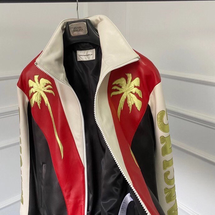 DANCING Leather Jacket Coat #nigo32325