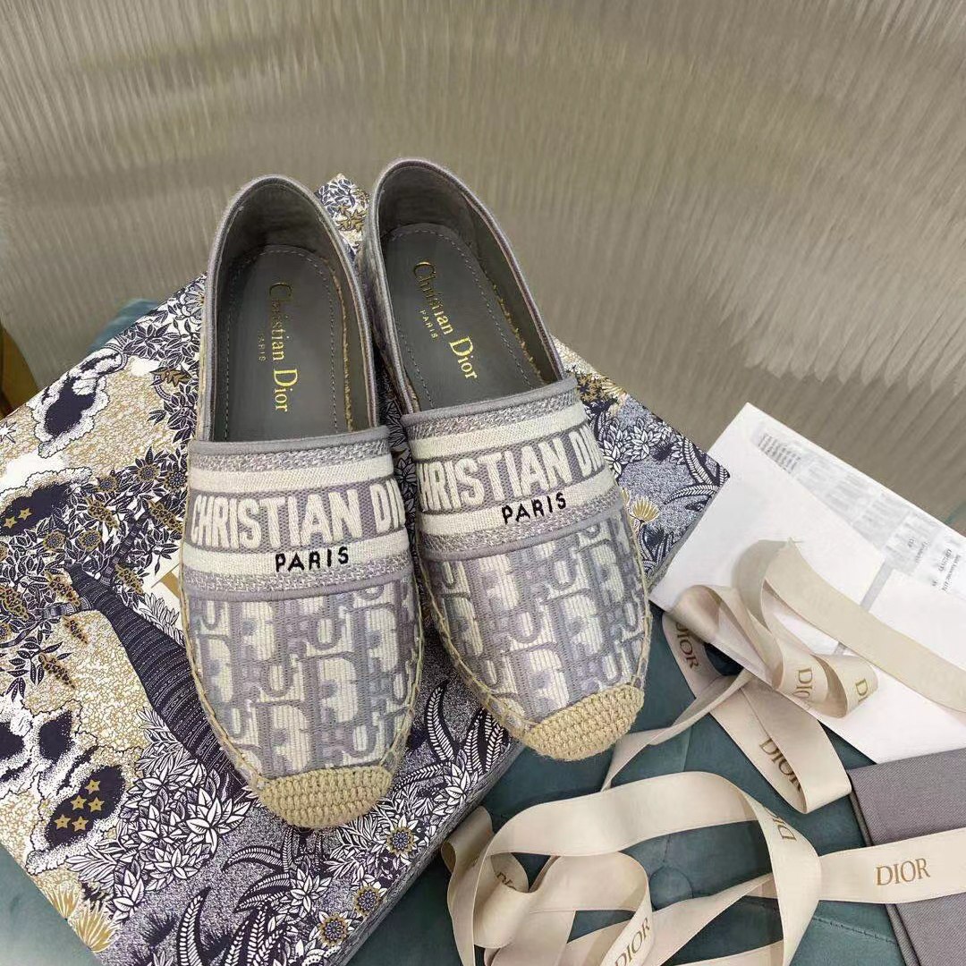 Dior Embroidered Fisherman Shoes #nigo53654