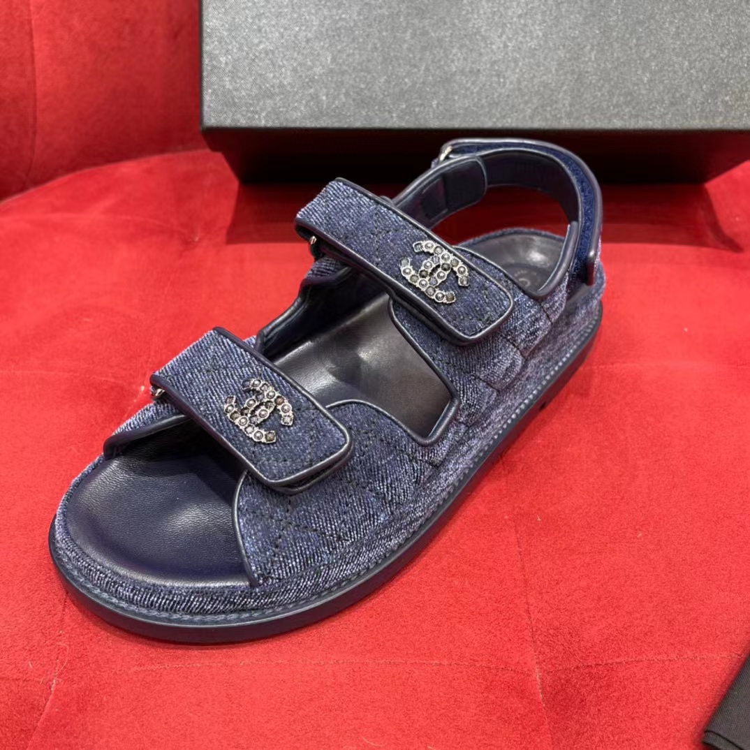 Chanel NIGO Summer Women Sandals Flat Beach Shoes #nigo55112