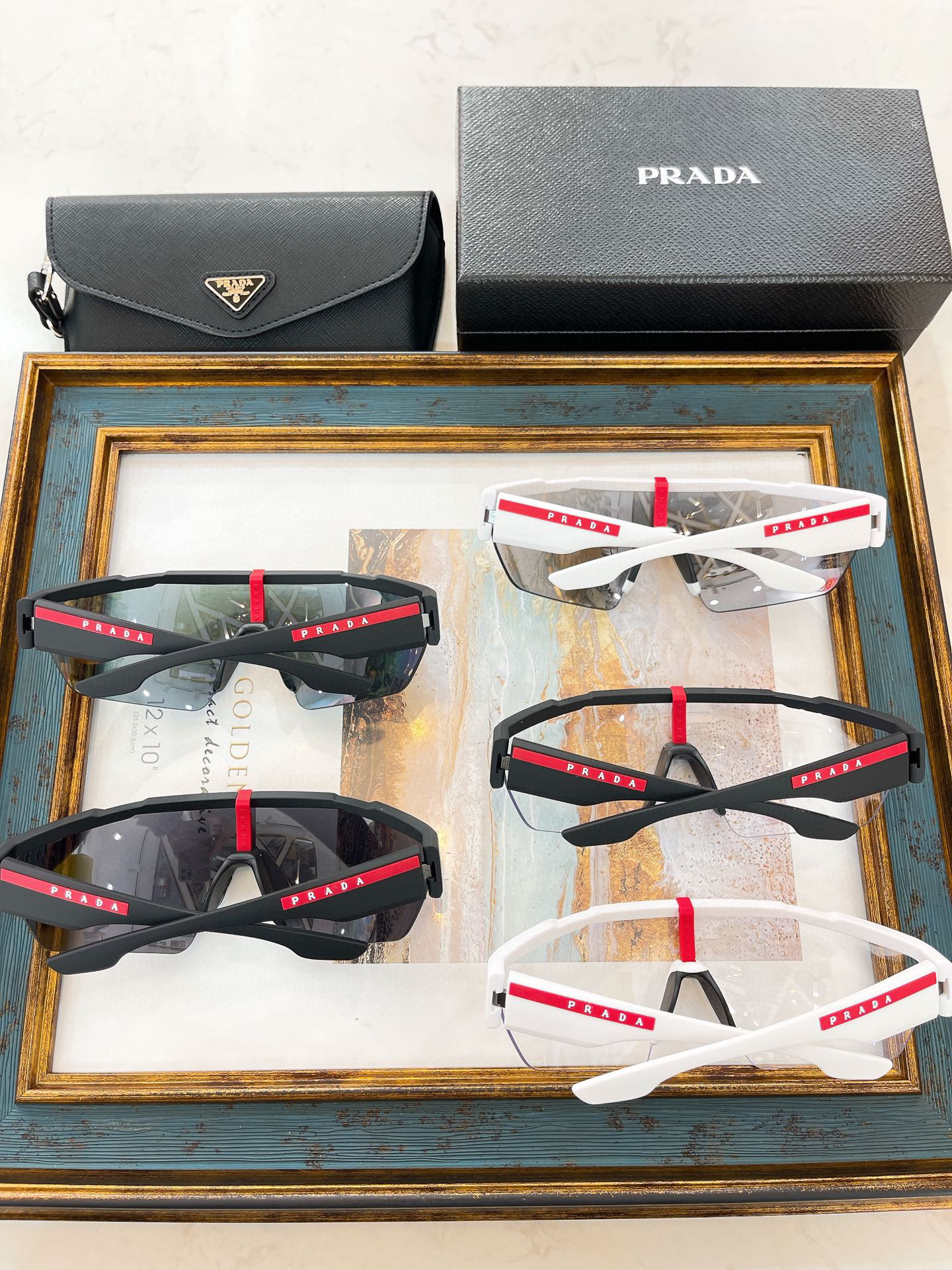 Prada Windproof Sunglasses #nigo3424