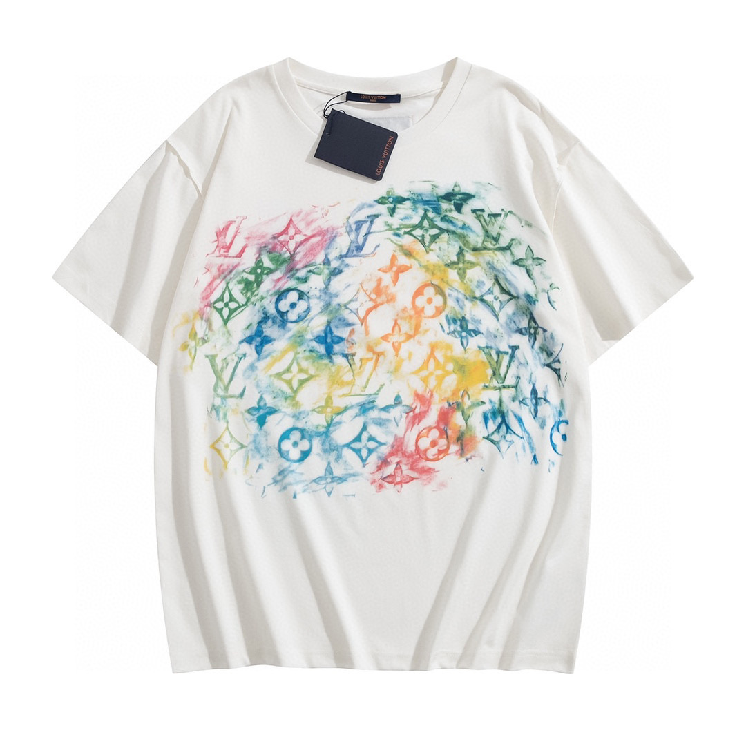 Louis Vuitton Tee Casual T-shirt #nigo188