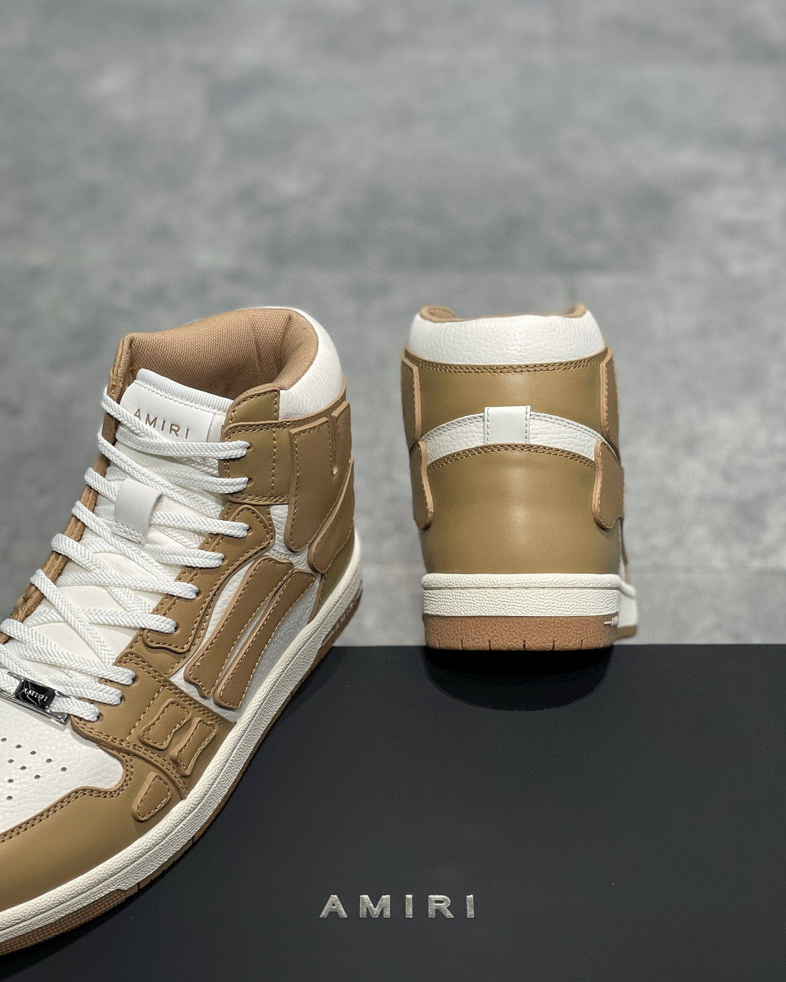 AMIRI Real Leather Sneakers Shoes #nigo529