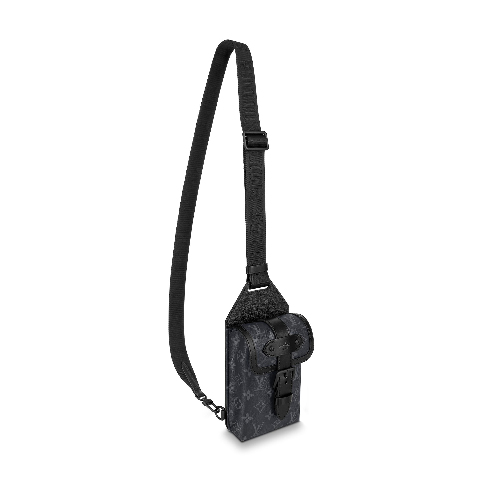 Louis Vuitton Leather Shoulder Phone Bag Coin Purse #nigo53746