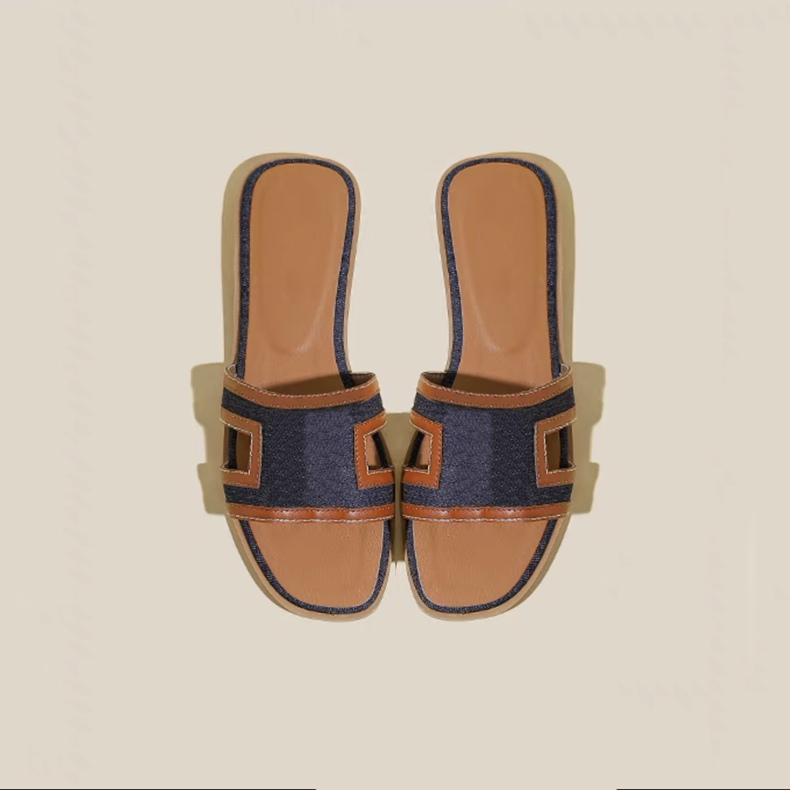 Hermes Flat slippers and shoes #nigo56239