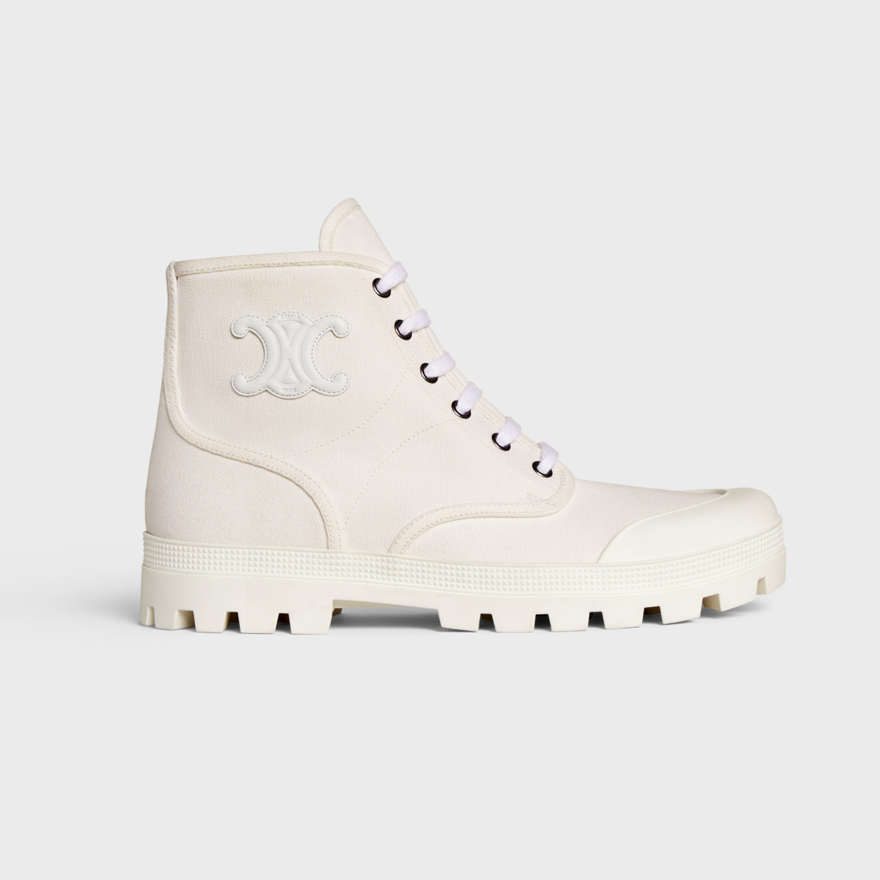 Celine Women's Canvas Mid Boots Casual Shoes #nigo51447