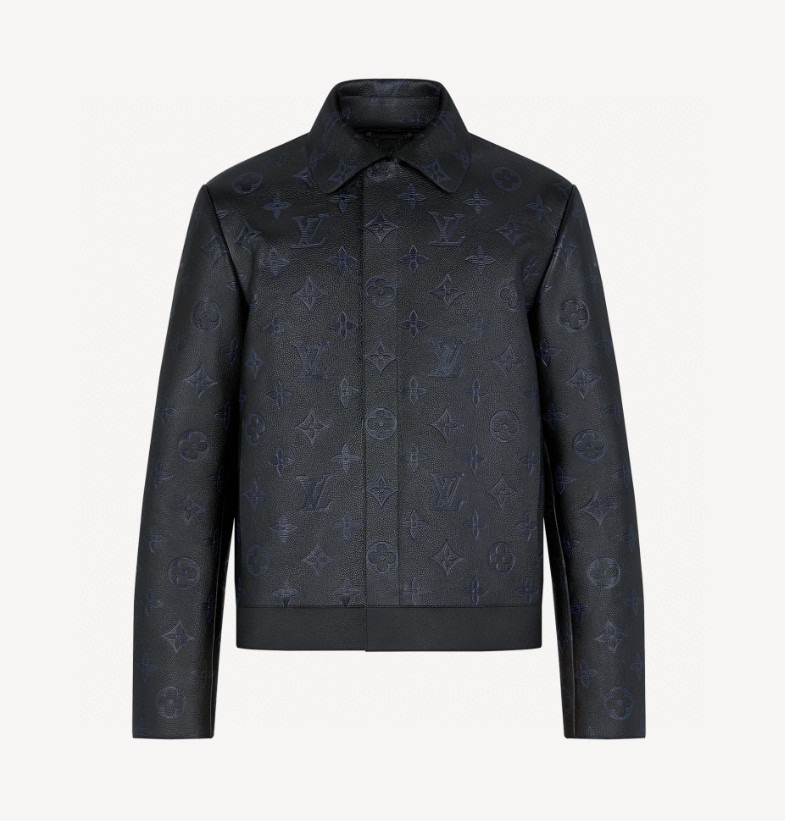 Louis Vuitton Leather Jacket Coat #nigo3189