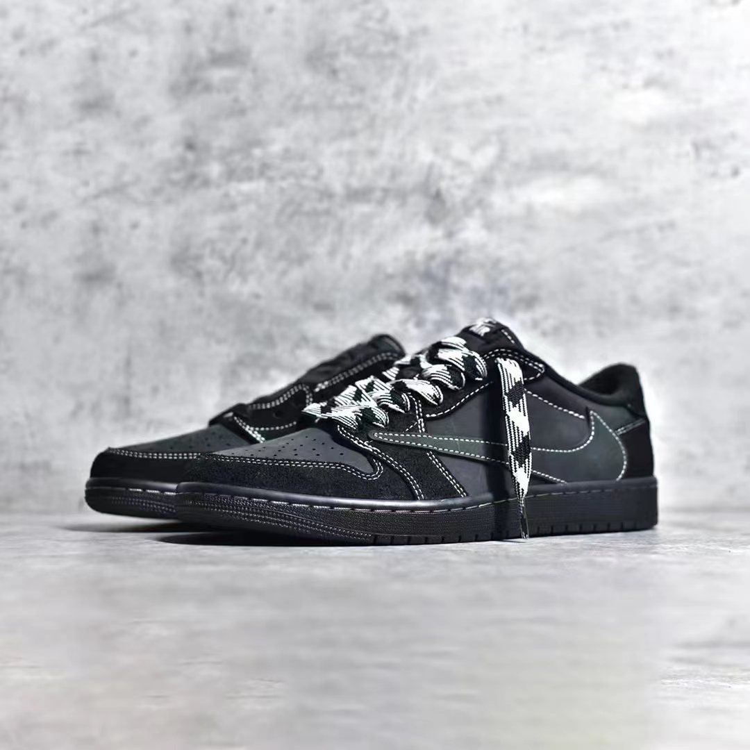 Nike Black Low Top Casual Sports Shoes #nigo5419