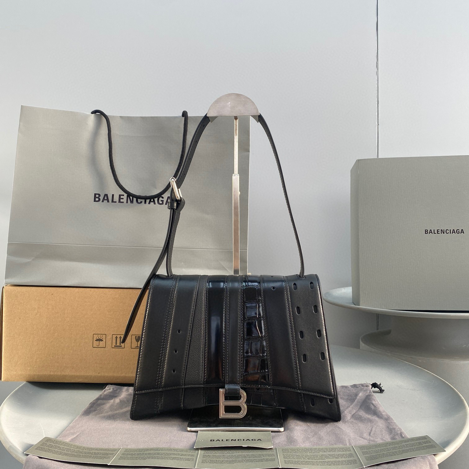 Balenciaga Shoulder Bag Backpack Hourglass Multibelt Handbag Bag Bags #nigo53863